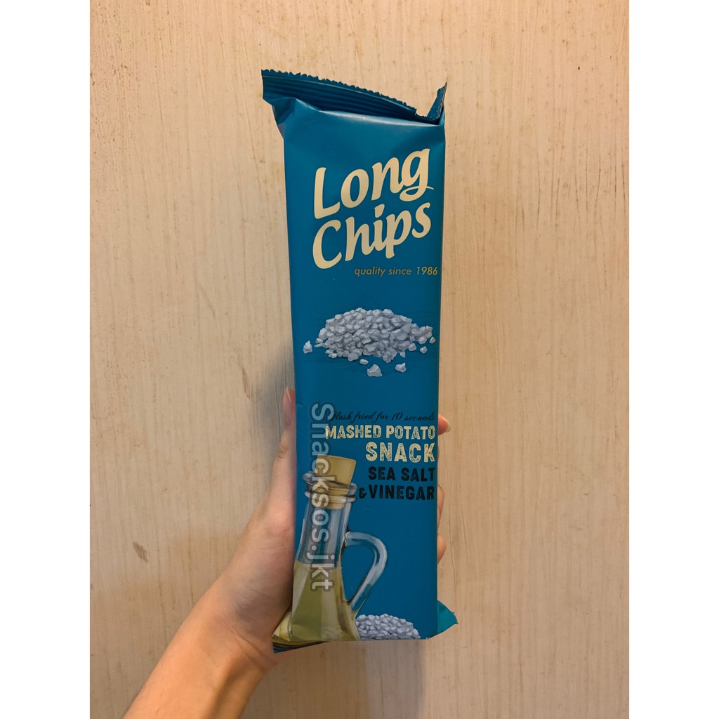 Jual [Bpom Ri Ml] Long Chips Mashed Potato Snack Cheese / Original / Bbq /  Creamy Dill / Sea Salt / Thai Longchips Indonesia|Shopee Indonesia