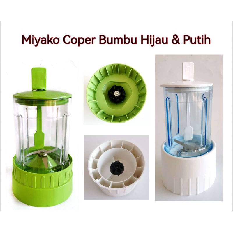 Blender Miyako Coper Bumbu Gelas Saja