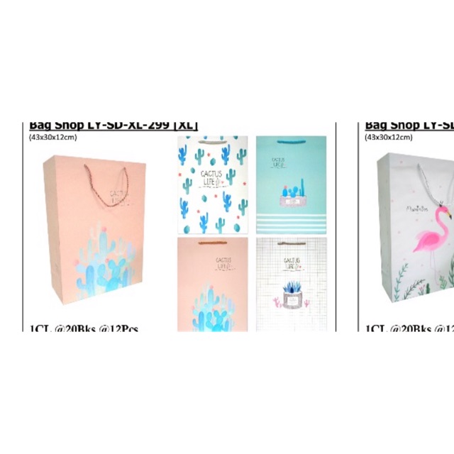 

Shopping bag kaktus jumbo
