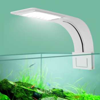 Lampu Aquarium LED Light Super Slim Clip On 10W / Lampu Aquarium Led Putih Lampu Aquarium Minimalis / Lampu Led Aquarium Mini Murah Lampu Lampu Aquarium Led Anti Air Aquarium Clip / Lampu Aquarium Terang Aquarium Lampu LED Light Super Slim Clip On 10W