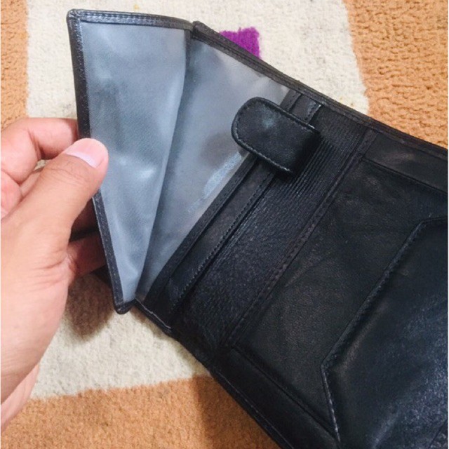 dompet pria bahan kulit asli lokal ukuran tanggung 3/4 ukuran lebar #dompet #dompetkulit