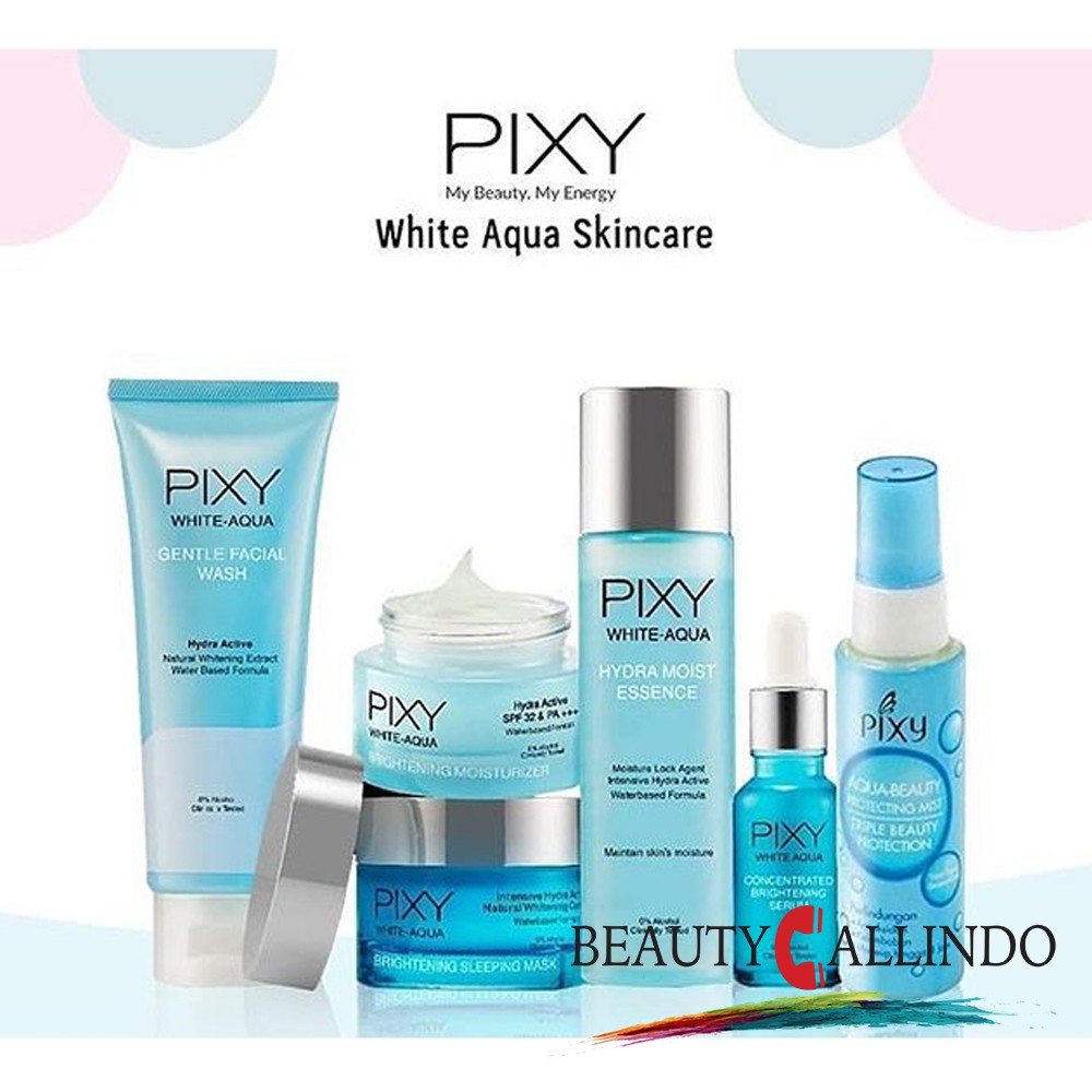 PIXY White Aqua Seri | Mist | Day Cream | Night Cream | Serum