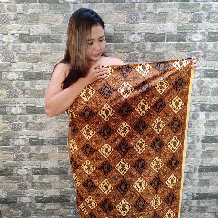 Kain Batik Premium Kain Bahan Pakaian Batik Berkualitas Kain Jarik Meteran Solo Pekalongan Motif 2A