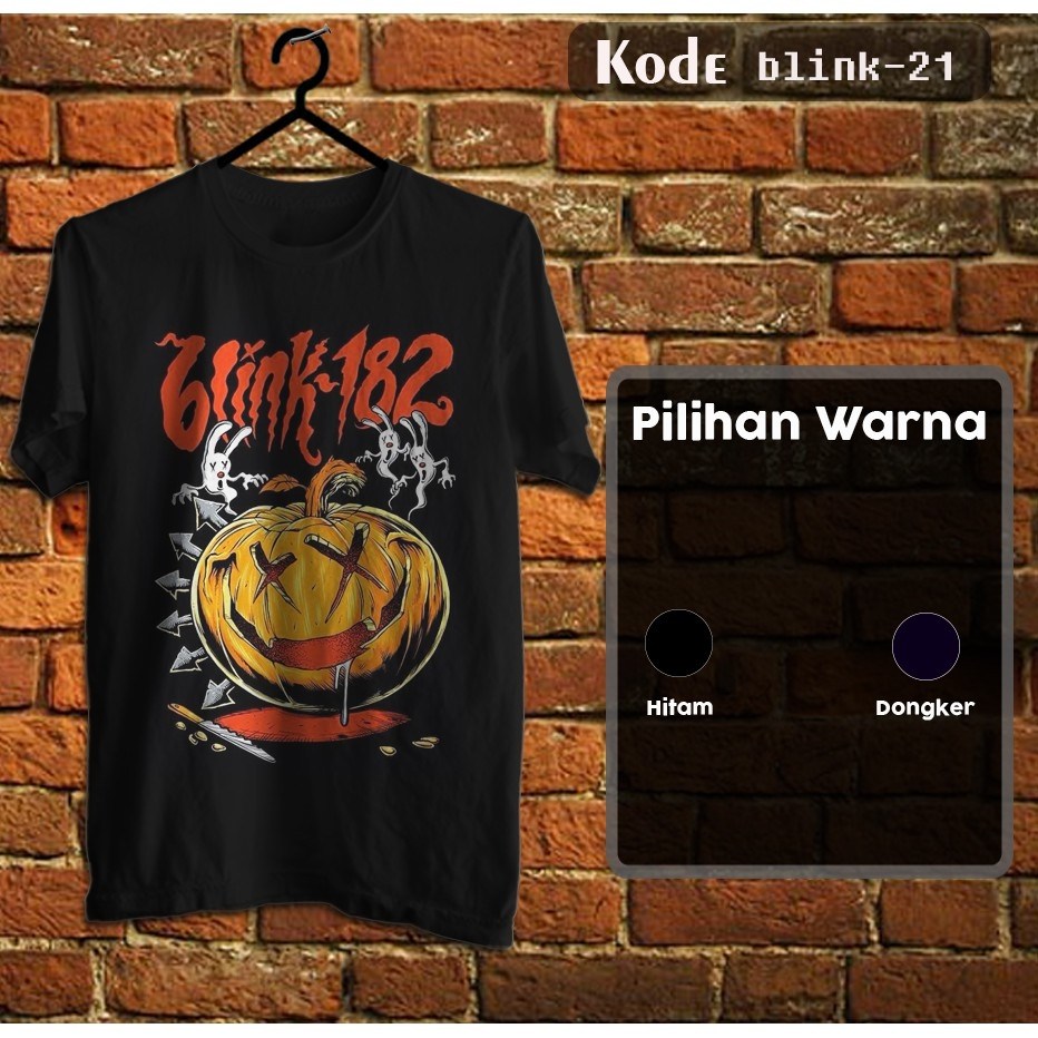 Kaos Distro Tshirt Distro Anime Musik Blink 182 Limited Series 02