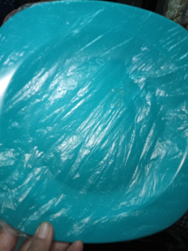 Blossom Plate Blue Satuan  (biru Muda) Tupwr