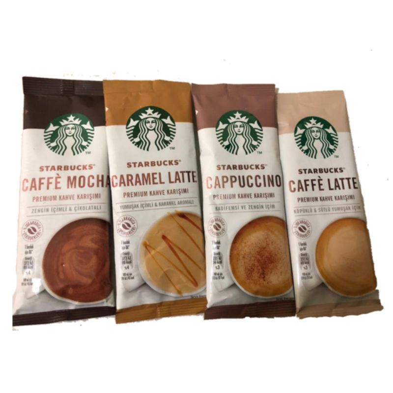 

Kopi Starbuck Sachet Turki Ukuran 14 gram