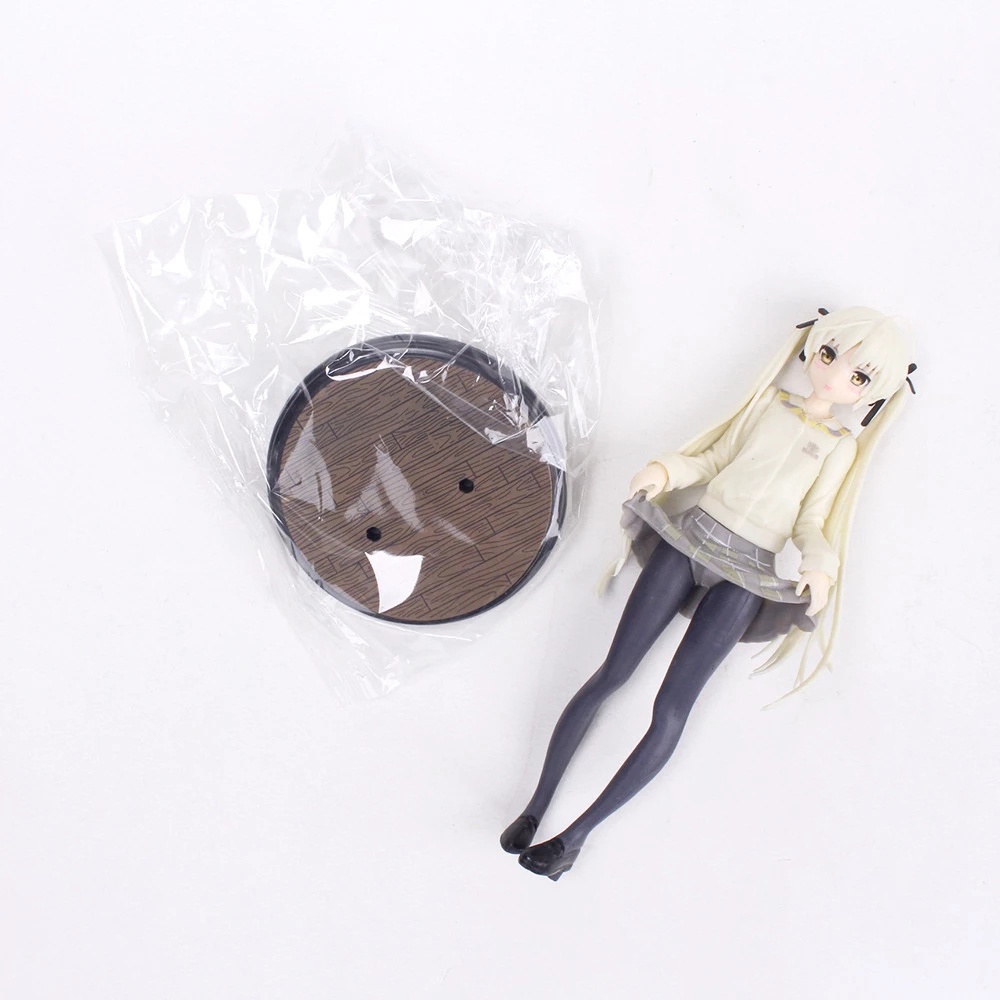 QUINTON Collectible Kasugano Kimono Anime Model Toys Yosuga no Sora Girl Figure Cake Decorations Standing Posture PVC Lovely for Gift Action  Figures