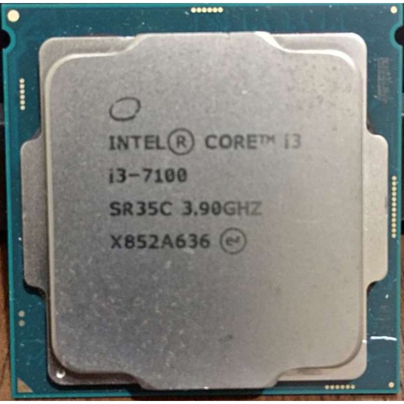 Processor Intel core i3 7100