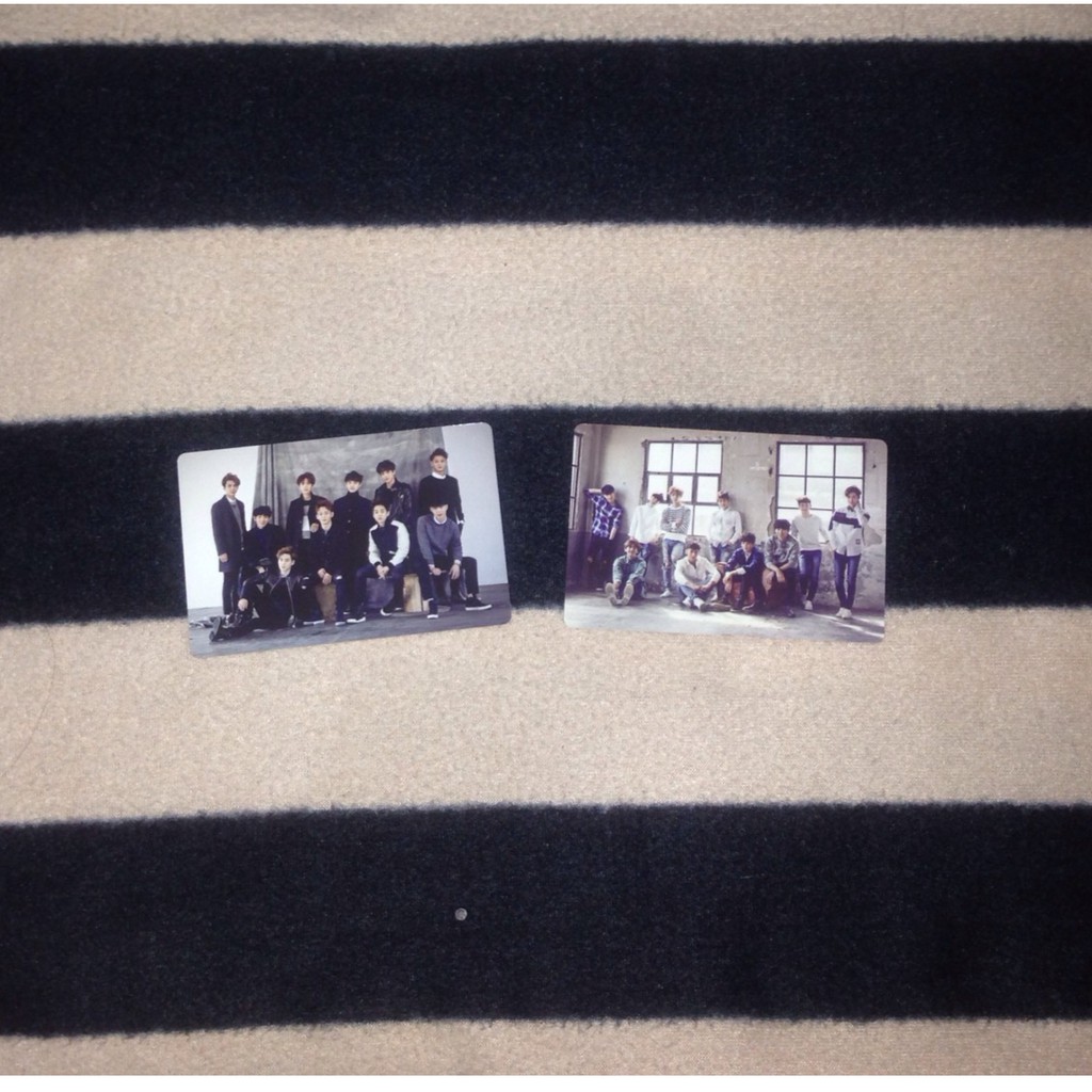 (LIMITED RARE) EXO Photocard Group from Season's Greetings / Greeting 2015 Official // Non album P