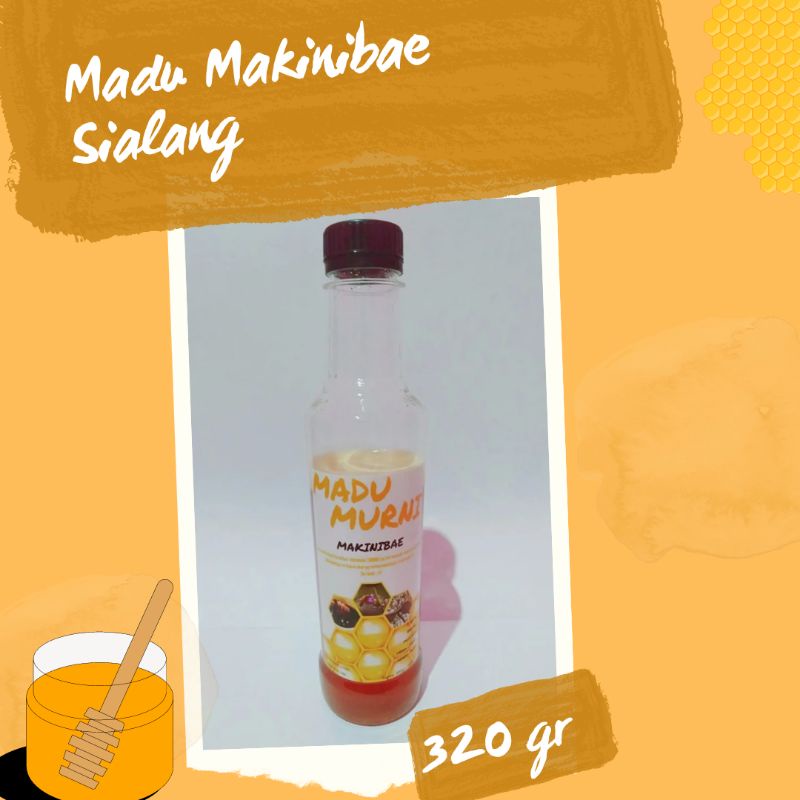 

Madu murni Makinibae Sialang 320 gr