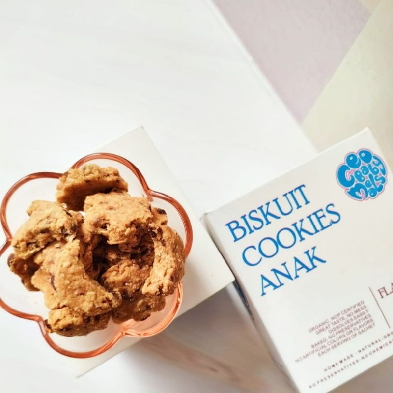 Jual BISKUIT OATMEAL ANAK MPASI * OATMEAL COOKIES * BABY COOKIES ...