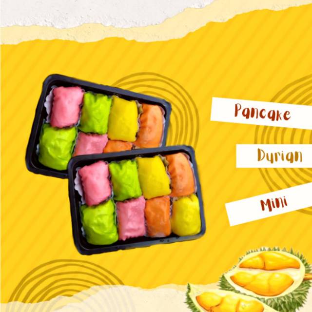 

Pancake Durian Mini