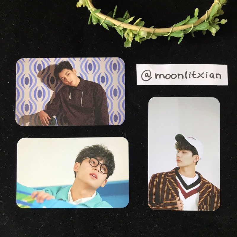 Seventeen PC Mecima Semicolon Benefit photocard Wonwoo Mingyu Jeonghan