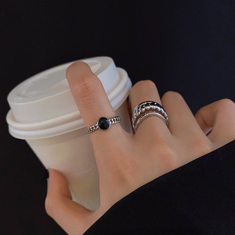 Two-piece Ring Accessories Fashion Personality Trend