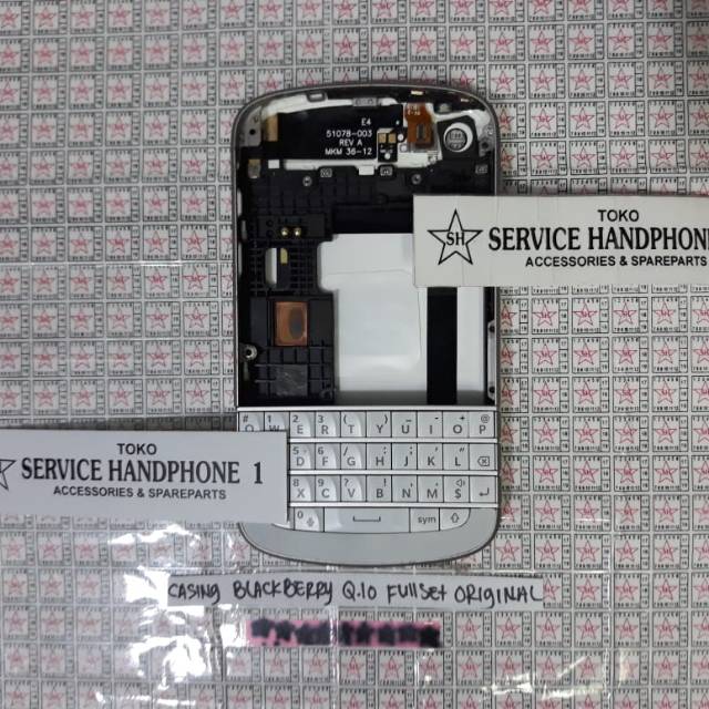 Casing Housing Fullset Blackberry BB Q10