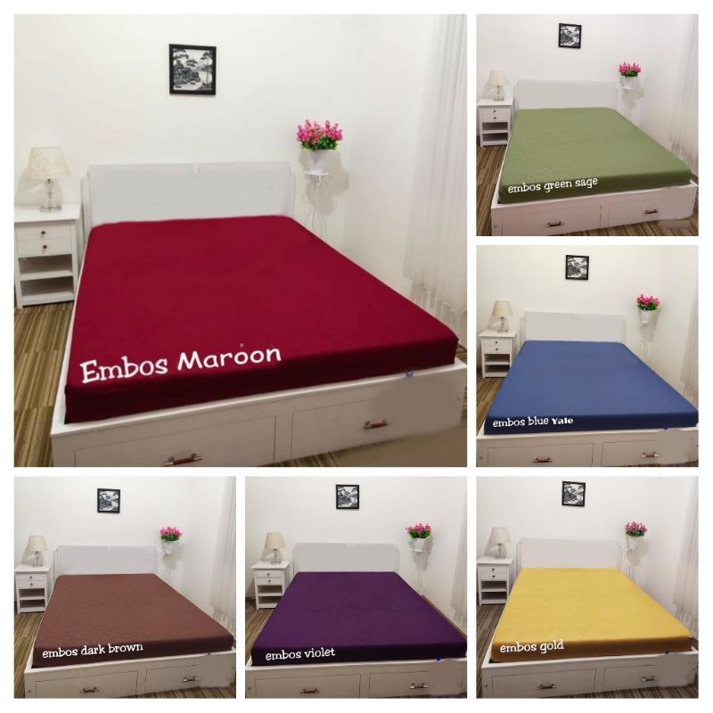 SPREI  EMBOS( Tanpa Sarung Bantal,Sarung Guling)HOME MADE 120 160 180/SPREI EMBOS 120 160 180