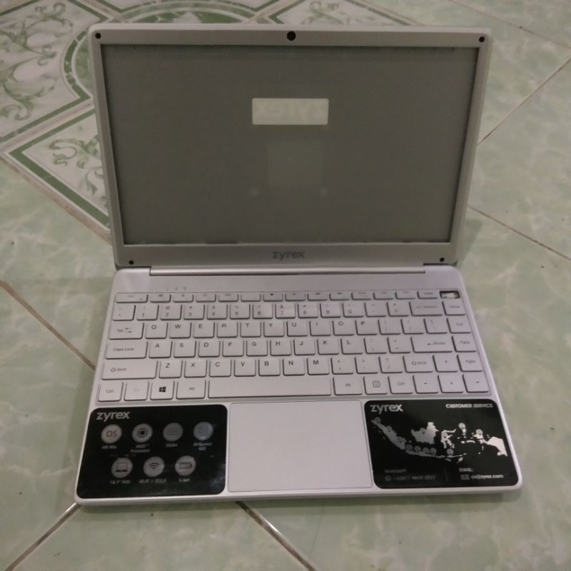 original casing kesing cassing case laptop ZYREX NB SKY 232 232A
