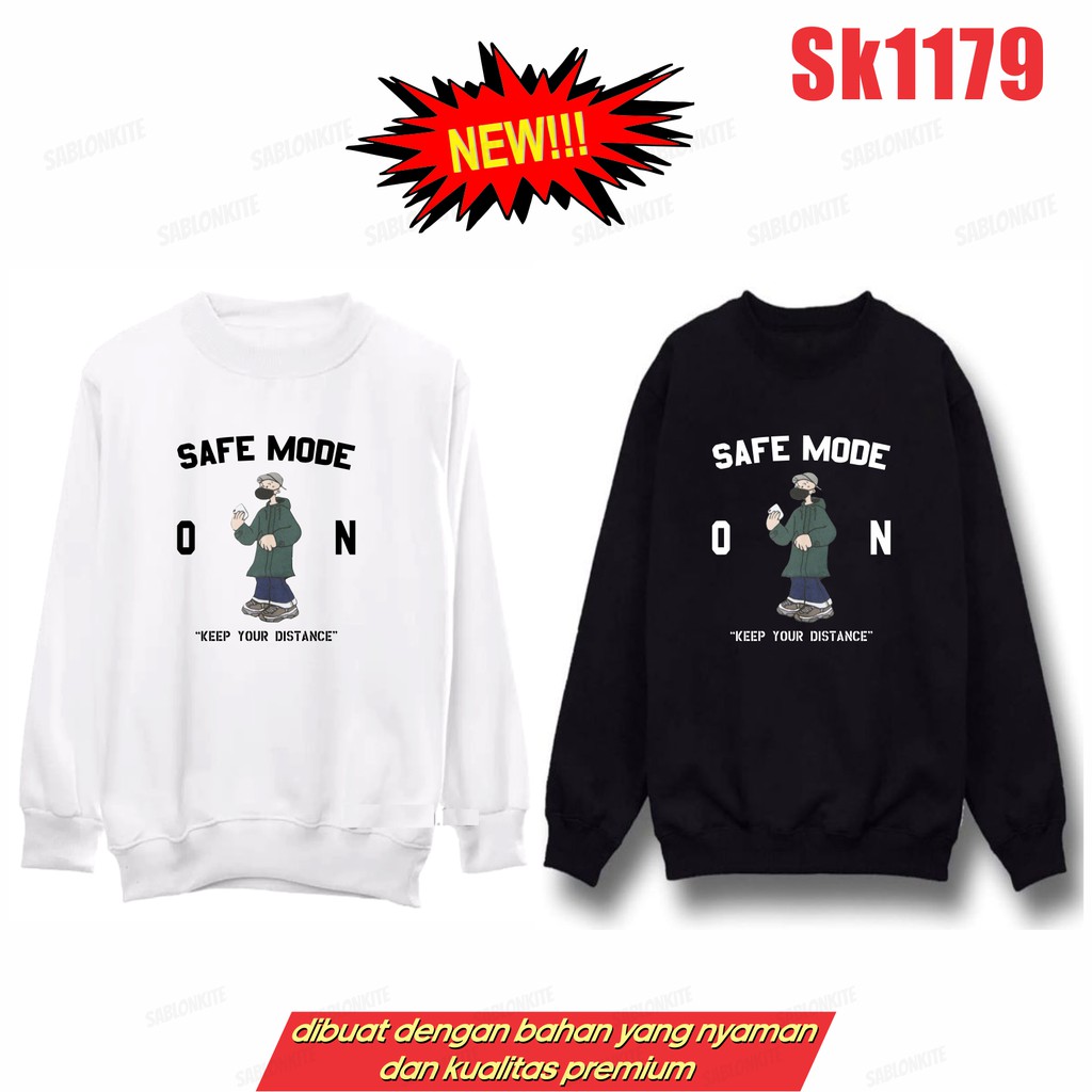 MURAH!!! HOODIE SWEATER STRAYKIDS SK1179 SAFE MODE UNISEX