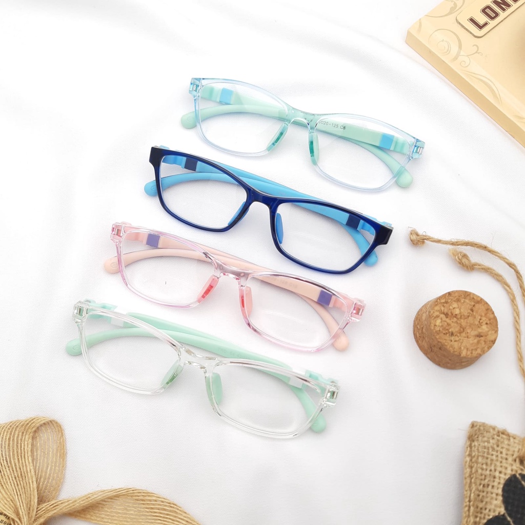 [Bisa COD] [Kacamata Anak TRD 04] 43-20-125 Kacamata Anti Radiasi Komputer / HP / Kacamata Minus / K