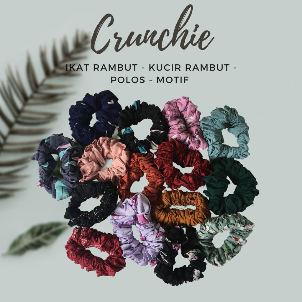 Ikat Rambut Scrunchie wanita random