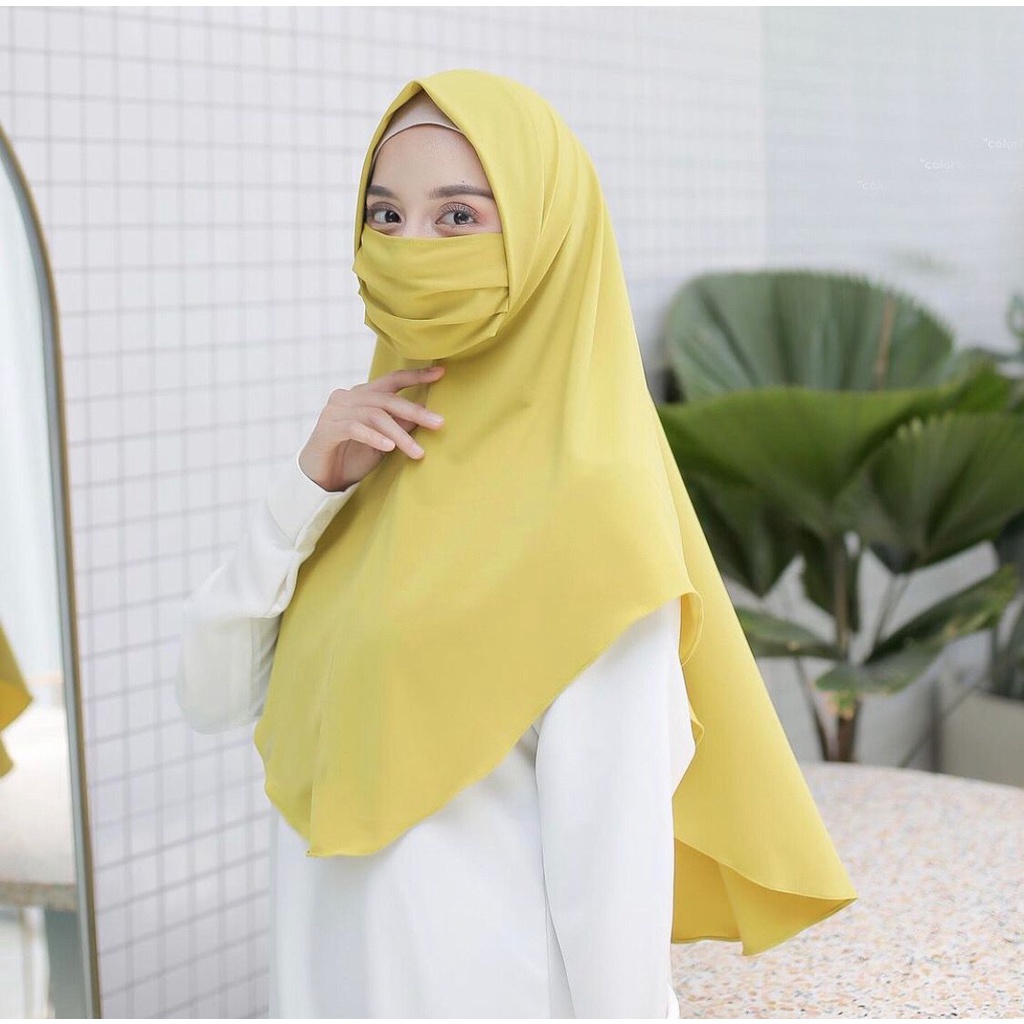 Madina Cadar Hijab Satu Pet Antem HijabJilbab Khimar