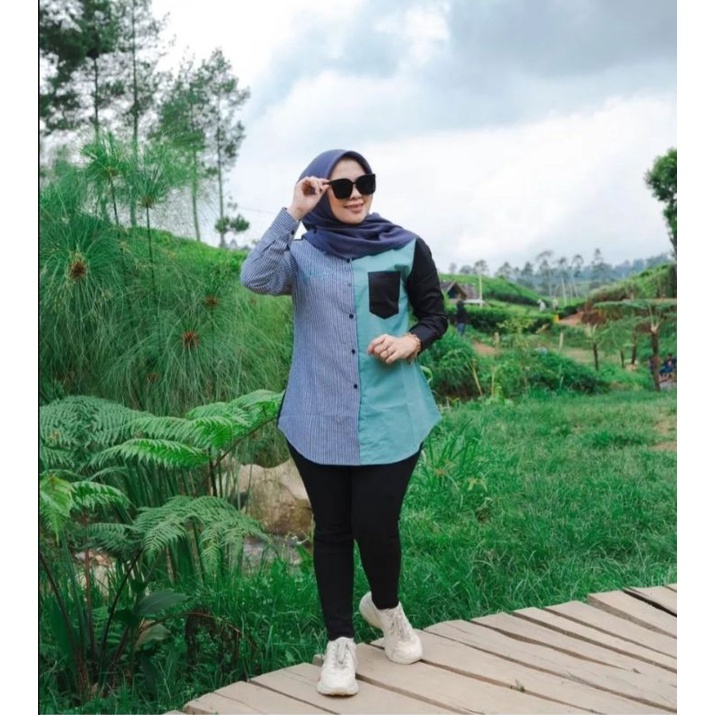 TERBARU KEMEJA WANITA TERLARIS ORI ZOLAQU