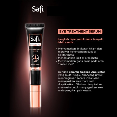 SAFI Expert Solutions Series | Bio Treatment Oil | Eye | Milk Drop Serum | Moisturizer | Intensive Ampoule