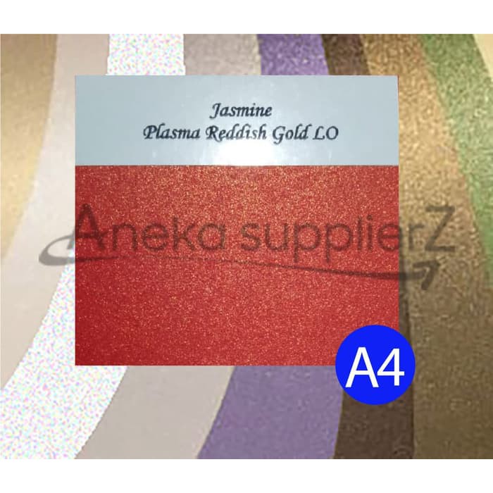 Kertas Karton Jasmine Tebal - A4 (Reddish Gold )