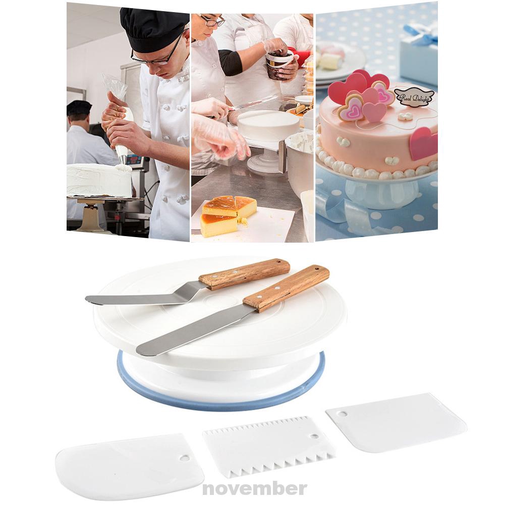 Set Meja  Putar Anti Deformed Mudah Dibersihkan Untuk Dapur  