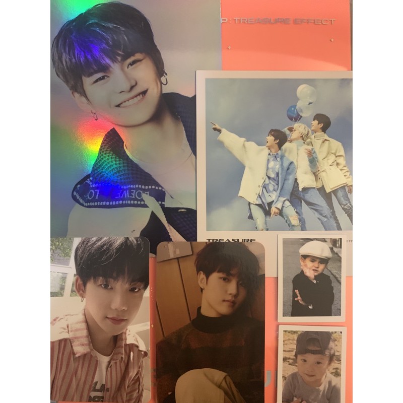 Photocard Full Album  Treasure Hyunsuk Doyoung Yoshi Asahi Jaehyuk Junkyu