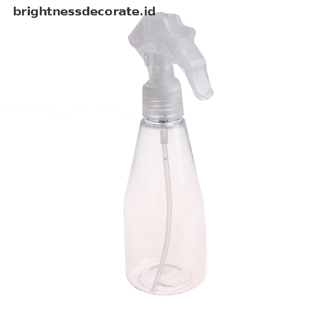 200ml Botol Spray Kosong Bahan Plastik Transparan Dapat Diisi Ulang