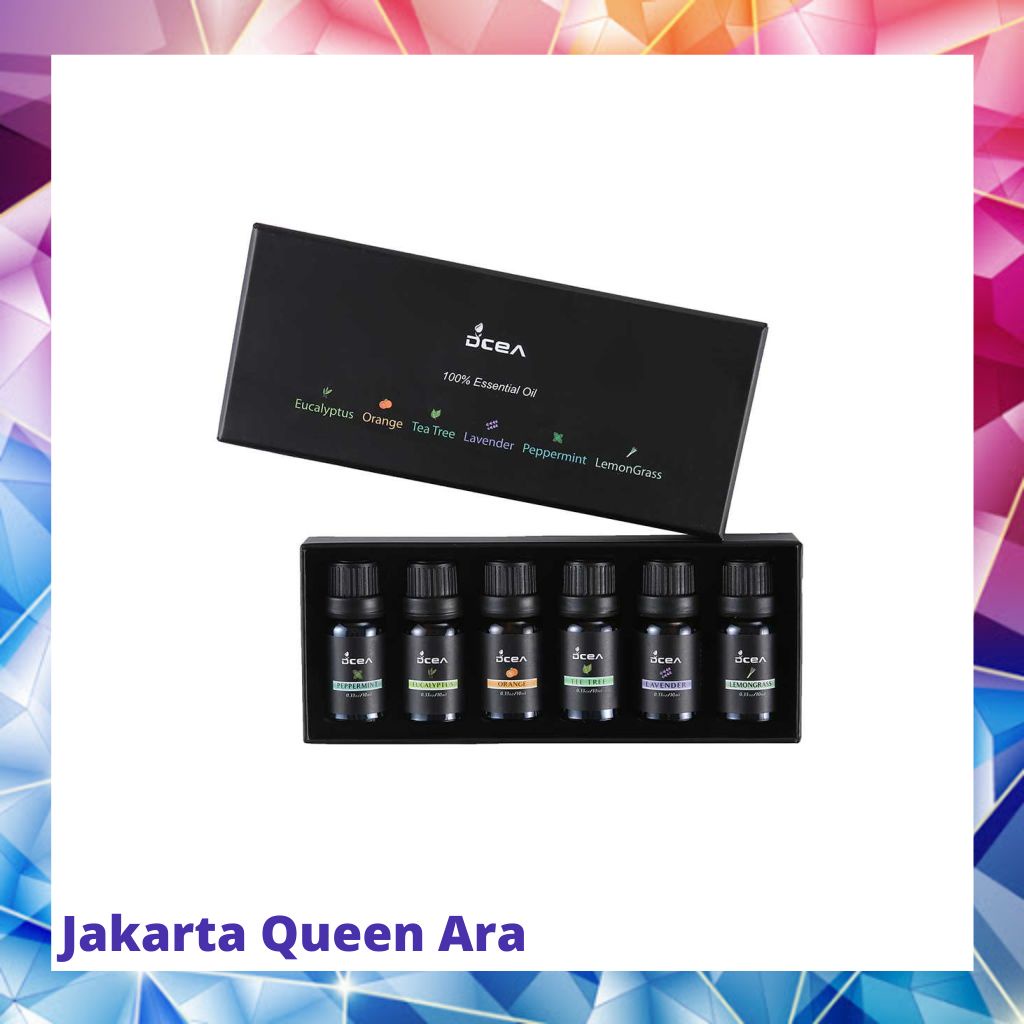 DCEA Minyak Aromatherapy 6 in 1 Essential Fragrance Oil 10ml - RH-3