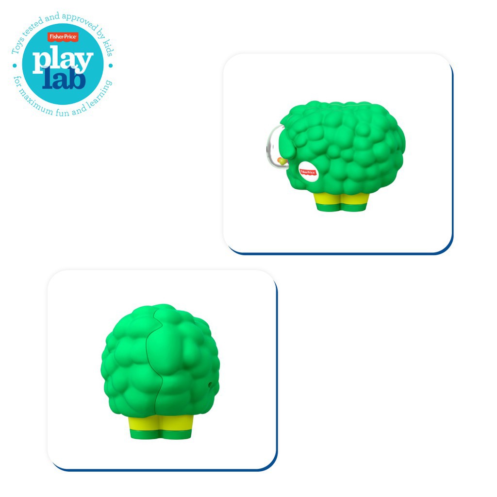 Fisher Price Rattle Toy (Broccoli Sheep) - Mainan Gantung Anak Bayi