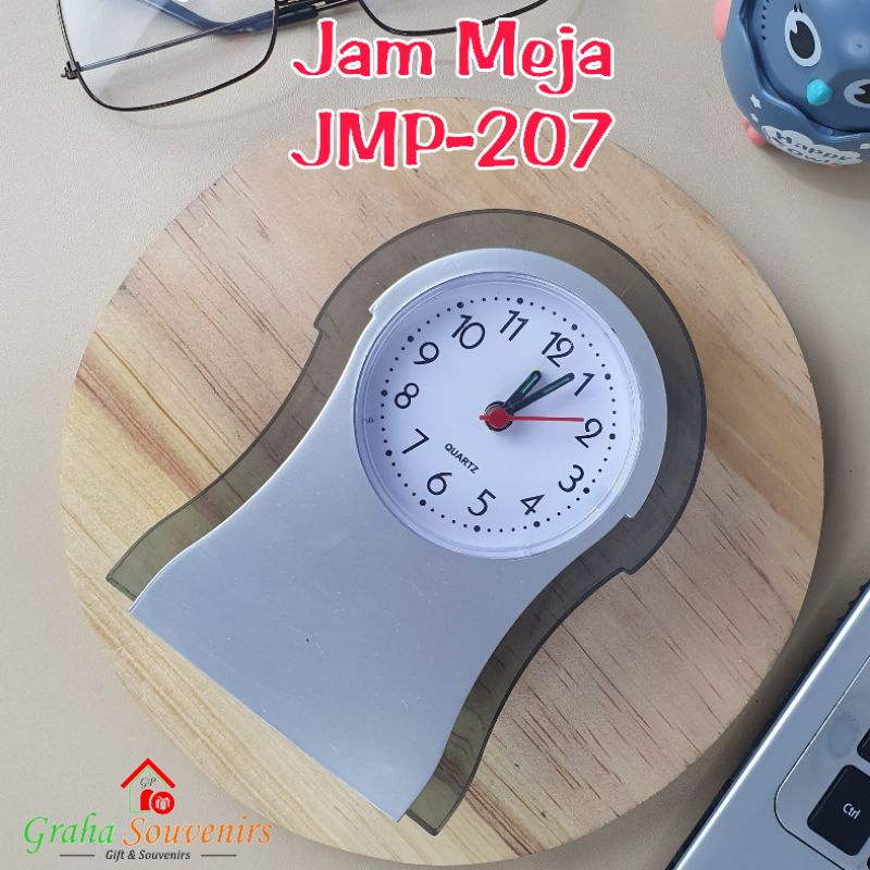 Jam Meja Plastik | Jam Meja Analog JMP-207