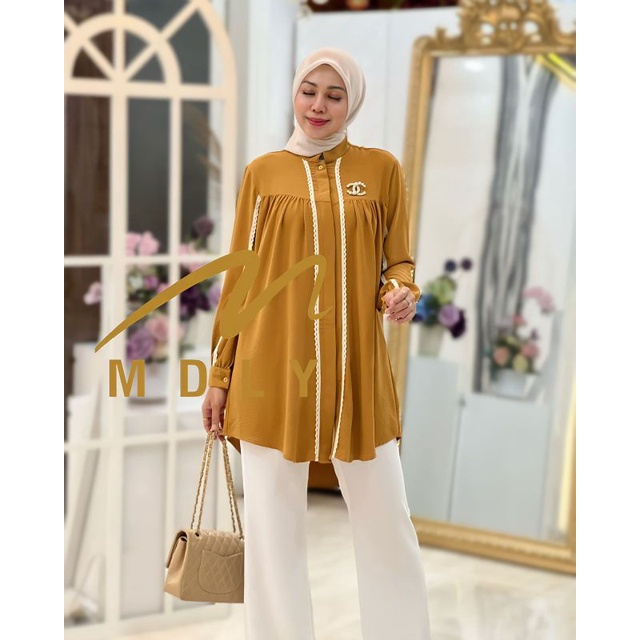 MDLY10 BAJU ATASAN WANITA DIANA TUNIK BY MDLY 3088