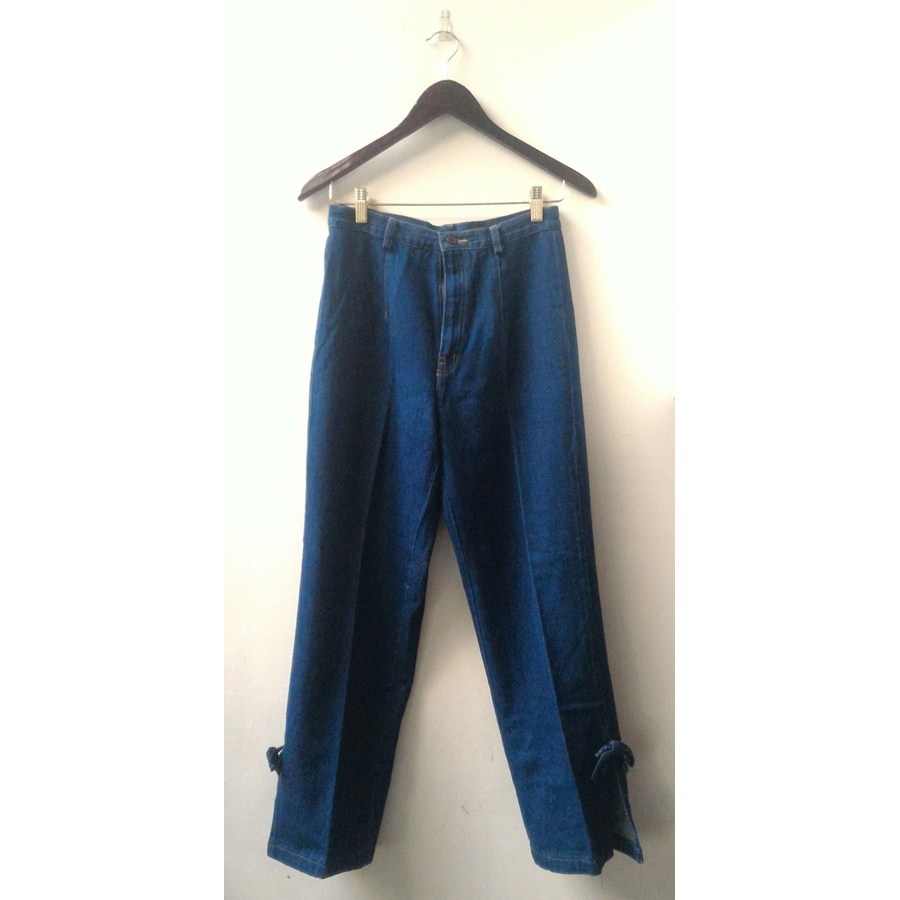 Celana Panjang Jeans Biru Anak Remaja Wanita