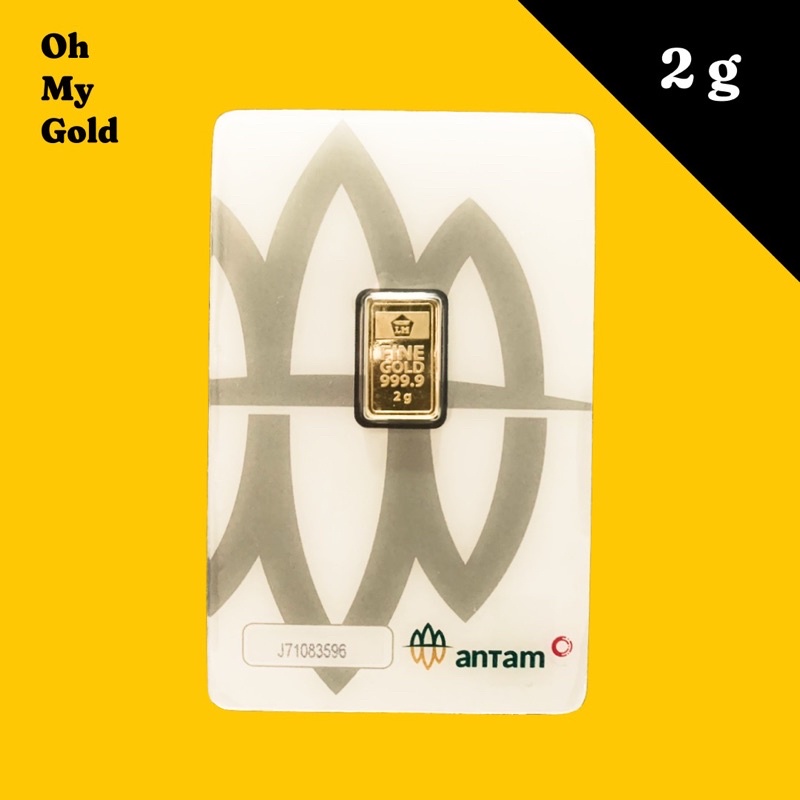 LM EMAS ANTAM 2 GRAM. EMAS ANTAM TERBARU. CERTIEYE