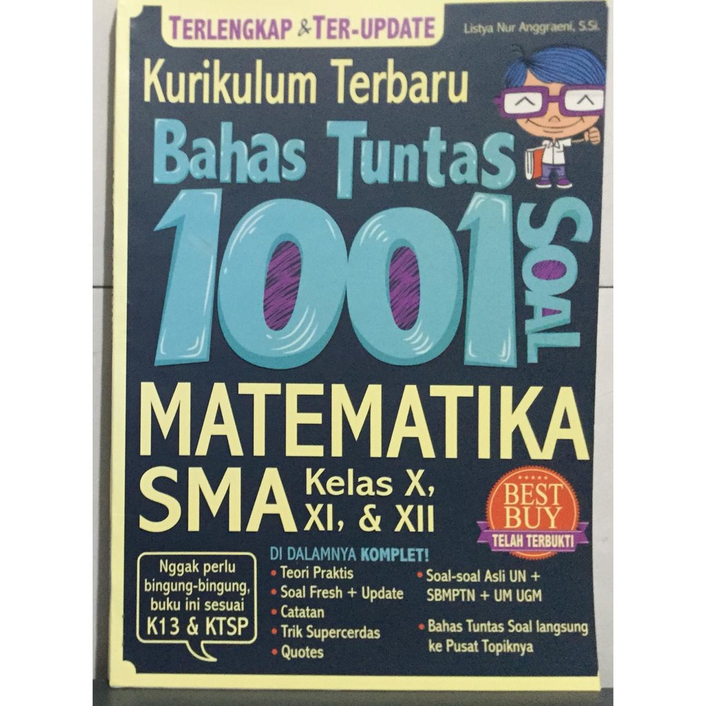 BUKU BAHAS TUNTAS 1001 SOAL MATEMATIKA SMA KELAS X,XI,XII