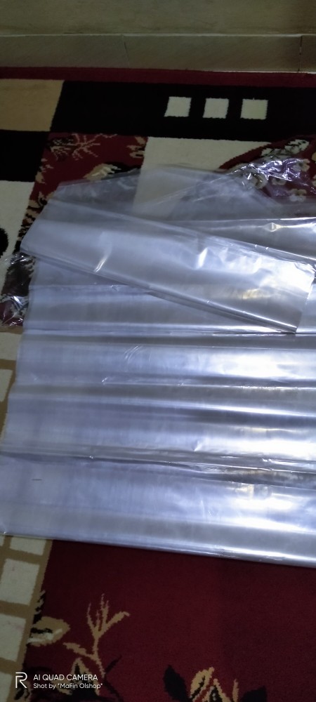 Plastik Laundry Gantung Uk.60x185 - Cover Packing Pembungkus Gaun Dress Gamis Panjang