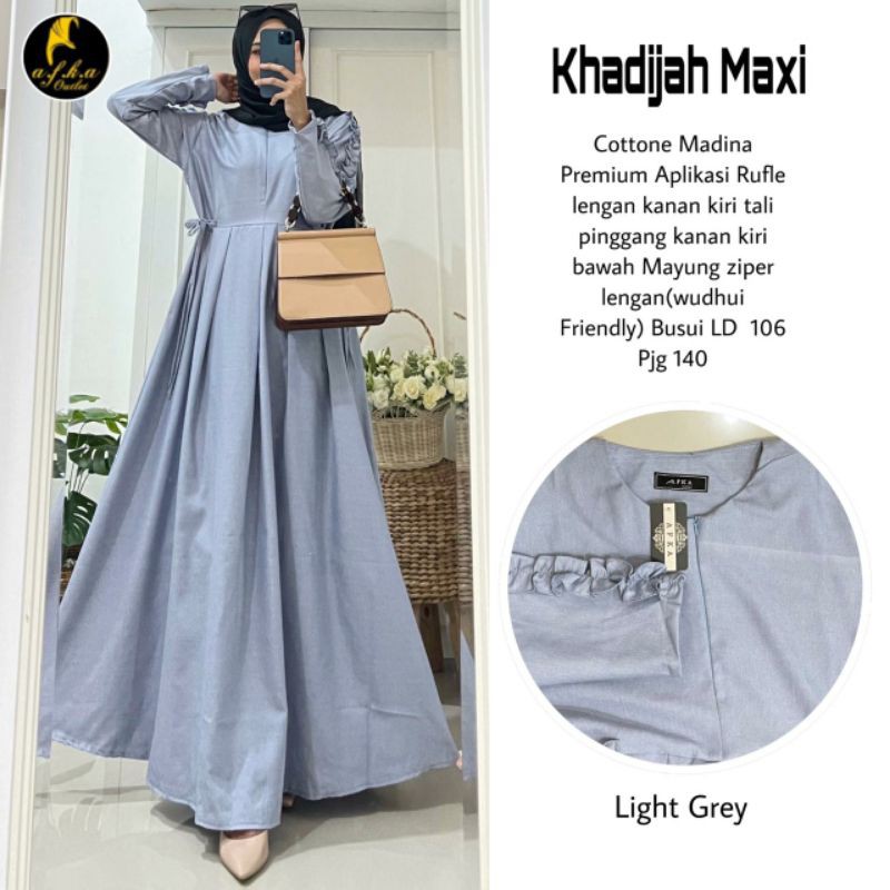 khadijah maxi afka