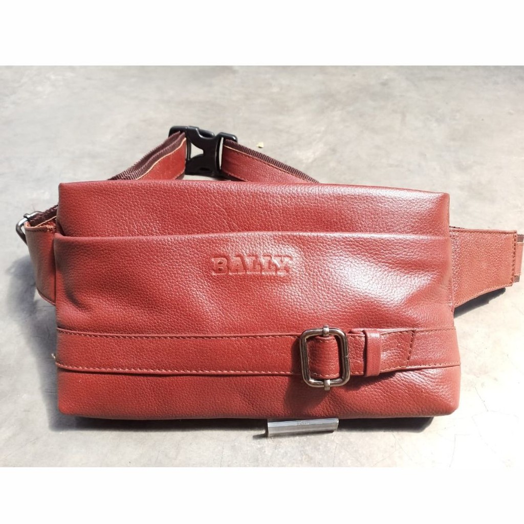 Tas Selempang Pria Kulit Asli Sling Bag Waistbag Pria Kualitas Premium