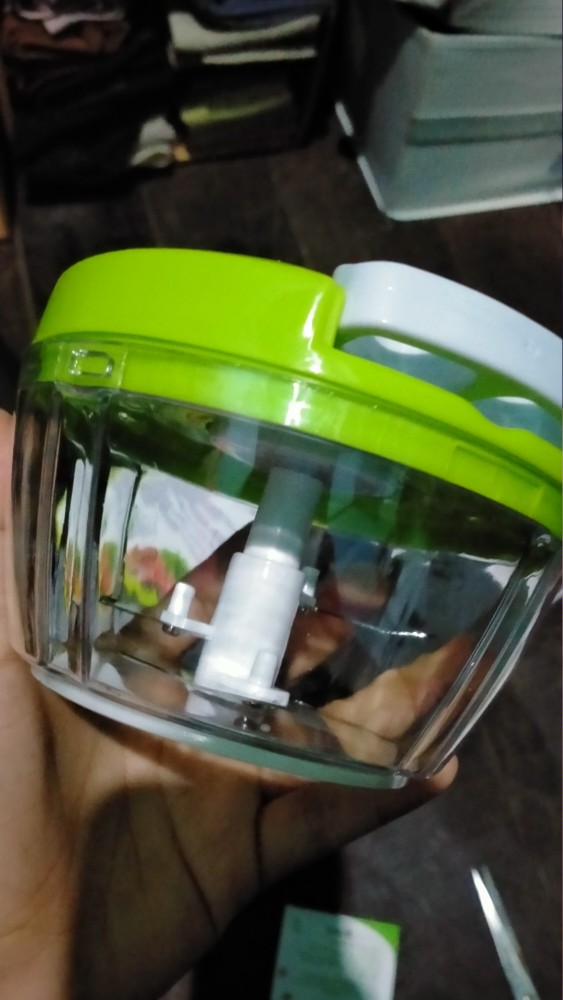 Grinder Mixer Serbaguna Genius Nicer Dicer Plus 3 Mata Pisau / Blender Cincang Daging, Bumbu, Bawang