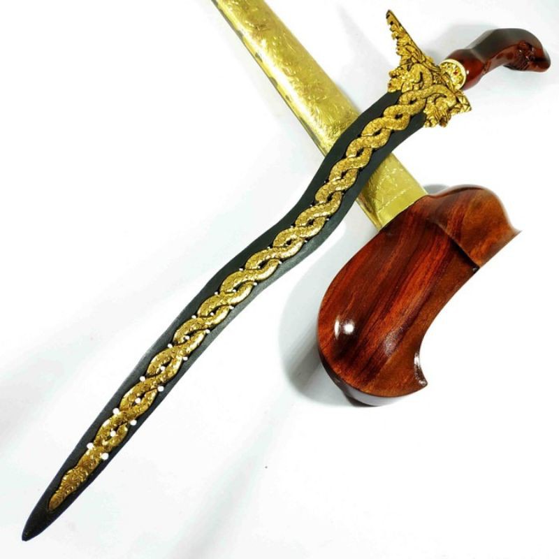Keris Jangkung Naga Temanten Luk 3