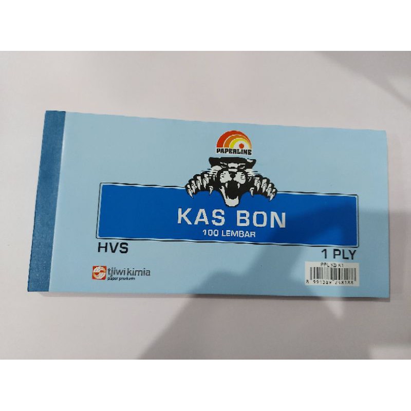 

buku kasbon paper line isi 100 Lembar