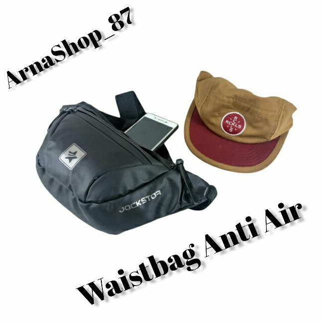 Tas Selempang Pria Anti Air Waistbag Pria Slempang Pria