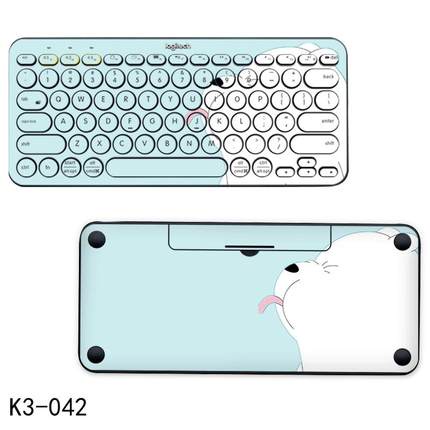 Logitech Stiker film Pelindung keyboard k380 k480 full cover Anti Air DIY Untuk k380 k580