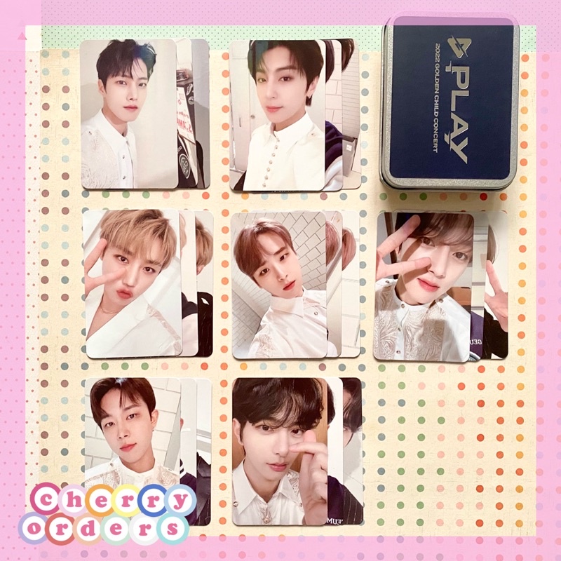 (SHARING) Golden Child 2022 Concert PLAY Photocard Set