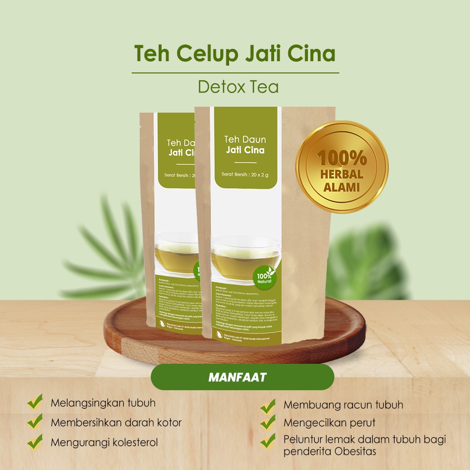 

LANGSING ALAMI !!! Teh Celup Daun Jati Cina Herbal dan Peluntur