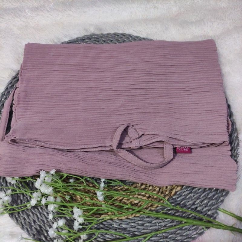 BERGO INSTAN SYIRIA XL plisket lidi(NON PED)-soft lavender