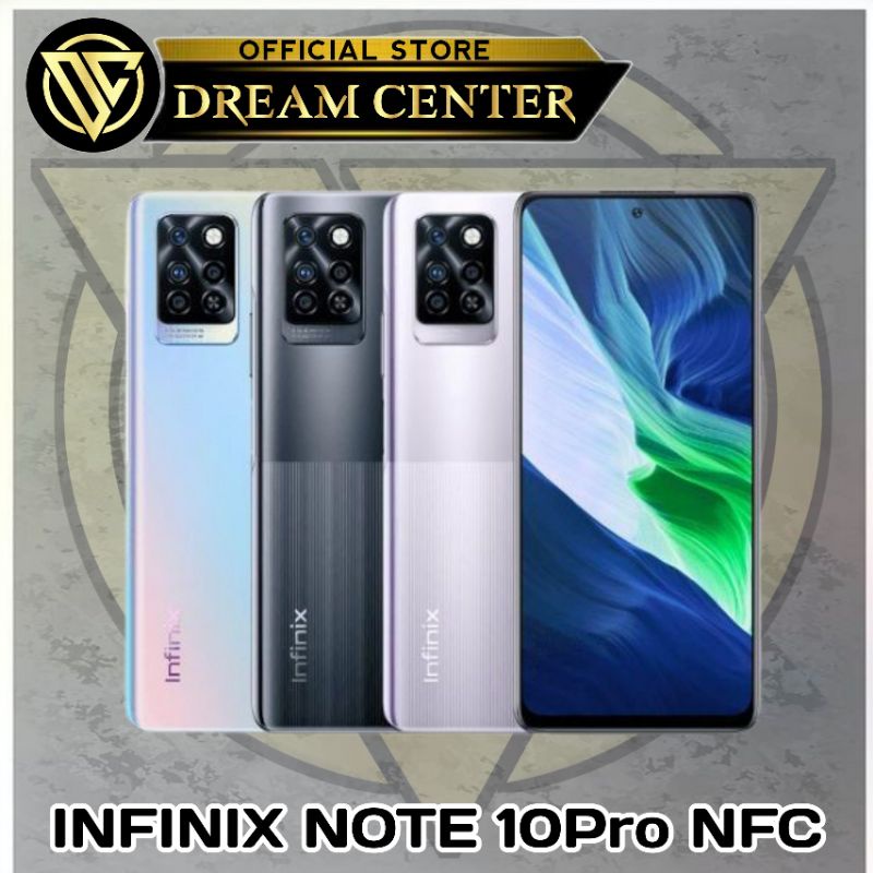 Infinix Note 10pro NFC New Garansi Resmi Infinix 1thn